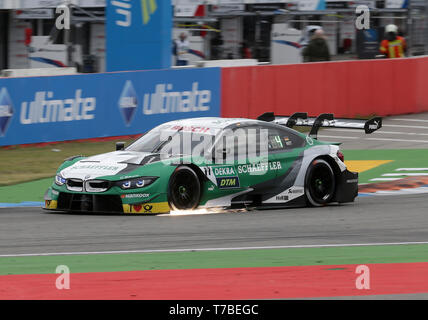 Hockenheim, Allemagne. Le 05 mai, 2019. Sport : Masters allemand de voitures de tourisme, d'Hockenheim - 2ème course : Marco Wittmann de BMW Équipe RMG. Credit : Hasan Bratic/dpa/Alamy Live News Banque D'Images