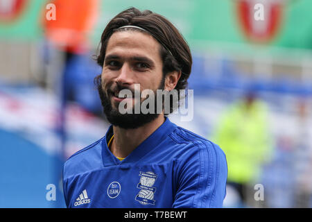 Reading, UK. 5e mai 2019. Sky Bet Championship, Birmingham City vs Lecture Jota ; (23) de Birmingham Crédit : Matt O'Connor/Nouvelles Images, la Ligue de Football anglaise images sont soumis à licence DataCo Crédit : News Images /Alamy Live News Banque D'Images