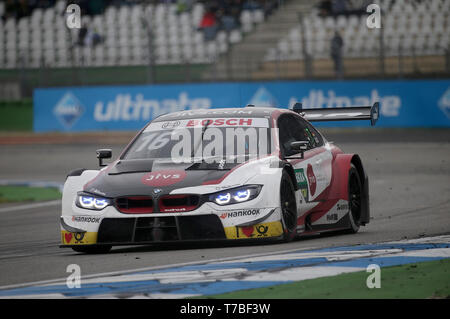 Hockenheim, Allemagne. Le 05 mai, 2019. Sport : Masters allemand de voitures de tourisme, d'Hockenheim - 2ème course : Timo Glock à partir de l'équipe BMW. Credit : Hasan Bratic/dpa/Alamy Live News Banque D'Images