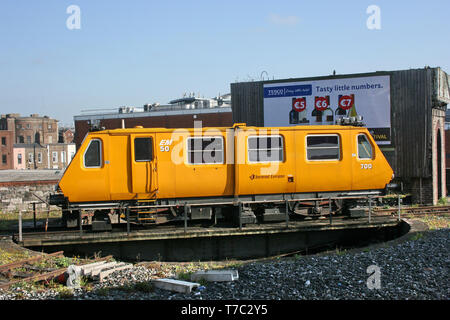 Dublin Connolly ,l'Irlande, avril 2010, un service de train Iarnrod Eireann Banque D'Images