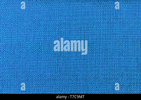Tissu rugueux texture pour le fond bleu Banque D'Images