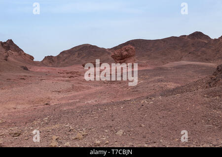 Parc national de timna Red Rocks et paysage Banque D'Images