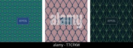 Vecteur modèle Art déco. Arrière-plan géométrique. Illustration de Vecteur