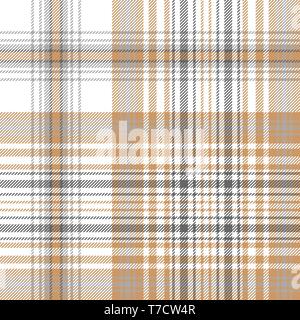 Or et Platine en une couleur transparente plaid pattern. Vector illustration. Illustration de Vecteur