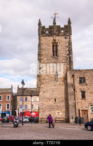 L'église Holy Trinity à la place du marché,Richmond,North Yorkshire, Angleterre, Royaume-Uni Banque D'Images