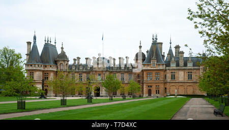 Waddesdon Manor, Aylesbury Vale, Buckinghamshire, Angleterre Banque D'Images