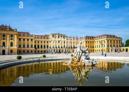 Château de Schönbrunn à Vienne, Autriche Banque D'Images