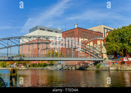 Kraftwerk, Am Spreebord, Charlottenburg, Berlin, Deutschland Banque D'Images