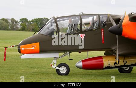 North American Rockwell OV-10B Bronco de l'équipe de démo de Bronco Banque D'Images