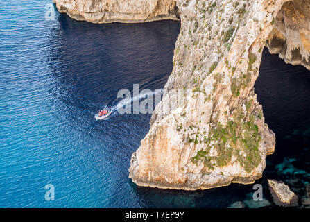 Blue Grotto Malte Banque D'Images