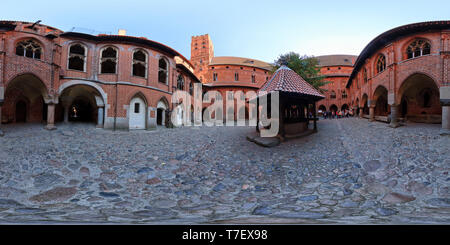 Vue panoramique à 360° de Visite virtuelle 360° du château Teutonique de Malbork