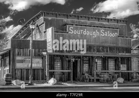 Old Sourdough Saloon dans Beatty - BEATTY, USA - Le 29 mars 2019 Banque D'Images