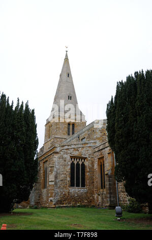 Église St Etheldreda, Guilsborough, Northamptonshire Banque D'Images