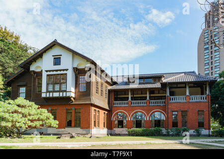 Taipei, JAN 5 : Vue extérieure de la Beitou Hot Spring Museum le Jan 5, 2019 à Taipei Banque D'Images