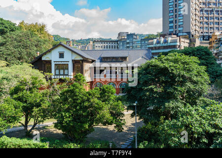 Taipei, JAN 5 : Vue extérieure de la Beitou Hot Spring Museum le Jan 5, 2019 à Taipei Banque D'Images