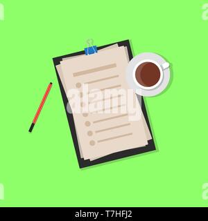 Liste de produits achat d'illustration vecteur. Supermarché : panier vente modèle. Concept d'entreprise conception d'épicerie bannière. Centre commercial des aliments commerce magasin chec Illustration de Vecteur