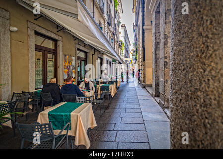 Italie Piémont Turin Via Conte Verde Banque D'Images