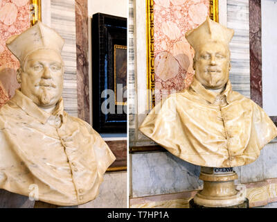 Deux Bustes Du Cardinal Scipione Borghese Par Artiste Gian Lorenzo ...