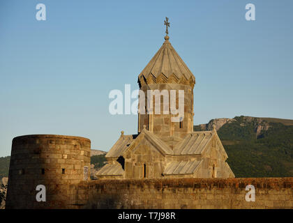 Monastère de Tatev est un 9e siècle. Il est l'un des plus anciens et plus célèbres complexes monastère en Arménie. Banque D'Images
