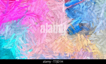 La peinture abstraite. Art en vente. La peinture à l'huile. L'oeuvre de l'impressionnisme moderne. Mur contemporain papier ou toile arts imprimer. Modèle pour la création de design Banque D'Images