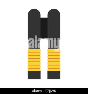 Street light vector design icône blanc isolé. Lampe lanterne silhouette ville urbaine. Télévision plein air Classic vintage poster Illustration de Vecteur