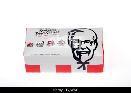 Boîte repas KFC Banque D'Images