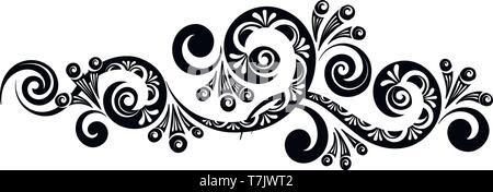 Motif décoratif vector pour des cartes de vœux, cartes d'invitation ou Illustration de Vecteur