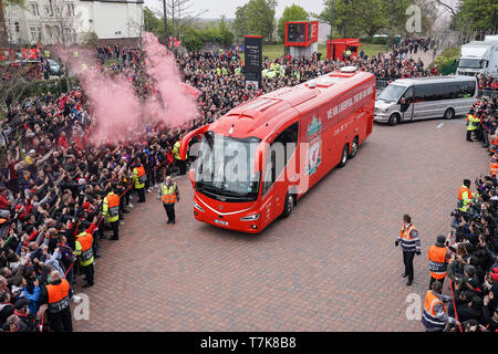 Liverpool, Royaume-Uni. 07Th Mai, 2019. 7 mai 2019, le stade d'Anfield, Liverpool, Angleterre;Ligue des Champions demi-finale, match retour, Liverpool FC vs FC Barcelone ; Credit : Terry Donnelly/News Images Nouvelles Images /Crédit : Alamy Live News Banque D'Images