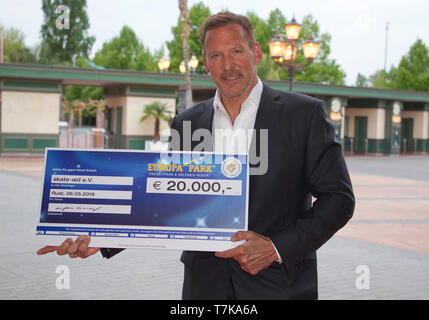 Rust, Allemagne. 06 mai, 2019. Rust, Allemagne - Mai 06, 2019 : Eagles Charity Golf Cup à Europapark avec Hollywood Acteur Ralf Moeller, Ralph Möller | utilisée dans le monde entier : dpa Crédit/Alamy Live News Banque D'Images