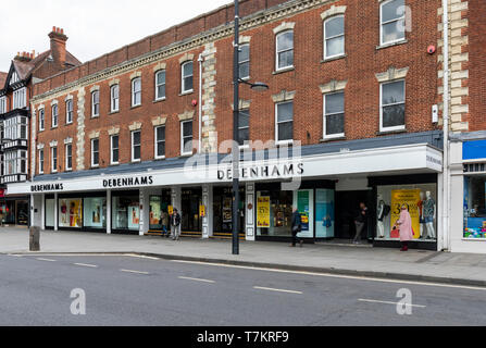 Debenhams Store à Salisbury Wiltshire, Angleterre, Royaume-Uni Banque D'Images