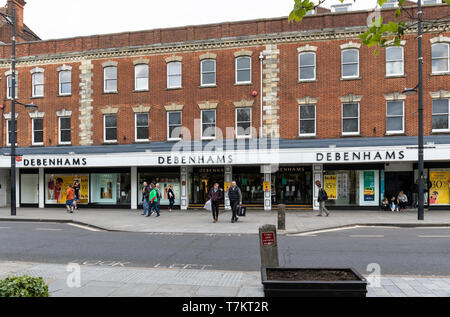 Debenhams Store à Salisbury Wiltshire, Angleterre, Royaume-Uni Banque D'Images