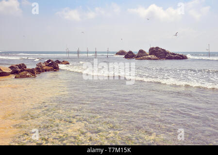 Vue sur l'Océan Indien Banque D'Images