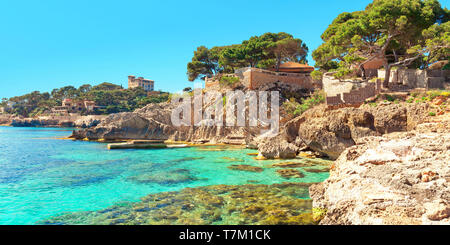 Cala Ratjada Majorque Espagne Banque D'Images