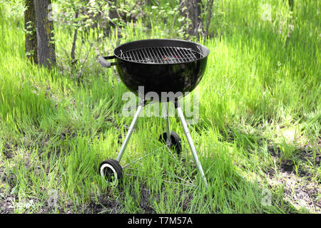Barbecue en plein air Banque D'Images