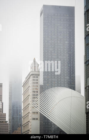 NEW YORK, USA - 24 février 2018 : à Wall Street à Manhattan, dans une journée de printemps, New York Banque D'Images