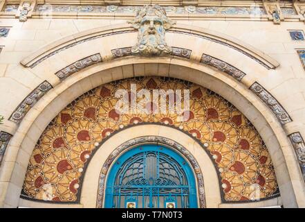 France, Ille-et-Vilaine, Rennes, Saint-Georges piscine municipale et bains publics (1923-1926), style Art Déco, construit par l'architecte Emmanuel Le Ray Banque D'Images