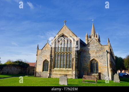 L'église Saint-Laurent, Evesham Worcestershire, Angleterre Banque D'Images