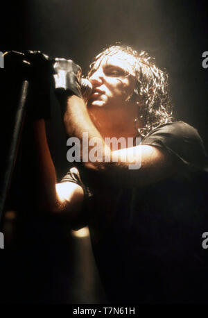 NINE INCH NAILS groupe rock américain en 1995 avec Trent Reznor Banque D'Images