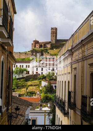 Almonaster La Real de la Mezquita, Sierra de Aracena, Andalicua,Espagne Banque D'Images