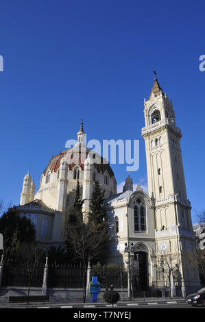 Église de San Manuel y San Benito, Iglesia de San Manuel y San Benito, Madrid, Espagne Banque D'Images