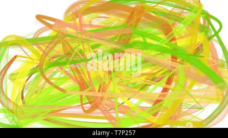 Golden Rod artistique pastel orange, couleur blanc antique et coups de pinceau. tableau abstrait peut être utilisée comme papier peint, poster ou d'arrière-plan social pour Banque D'Images