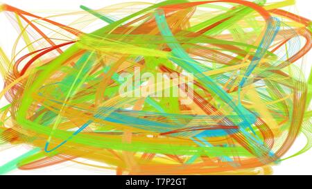 Golden Rod artistique, le thé vert et la couleur verte de la mer coups de pinceau. tableau abstrait peut être utilisée comme papier peint, poster ou d'arrière-plan social pour moi Banque D'Images