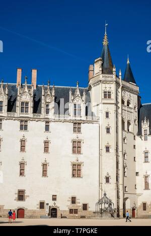 France, Loire Atlantique, Nantes, Château des Ducs de Bretagne Banque D'Images
