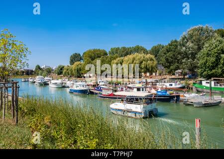 France, Val de Marne, les bords de Marne, Neuilly sur Marne Banque D'Images