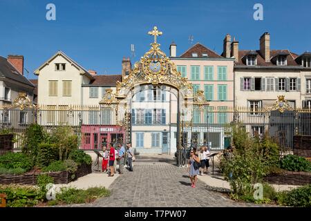 La France, l'Aube, Troyes, rampes d'apothicairerie de l'hôtel-dieu le comte Banque D'Images