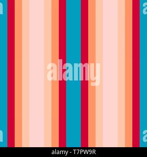 Motif peint lignes verticales avec bébé rose, vert de mer et de lumière pourpre couleurs. Résumé fond avec bandes de papier peint, la mode créative Banque D'Images