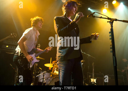 Glasgow, Ecosse, Royaume-Uni. 7 mai, 2019. Peter Doherty une la Puta Madres au QMU, Glasgow Grande, au Royaume-Uni. Crédit : Stuart Westwood Banque D'Images