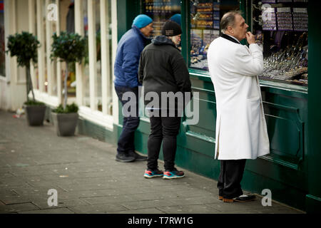 Newcastle Upon Tyne, Teddy Boy British subculture Banque D'Images