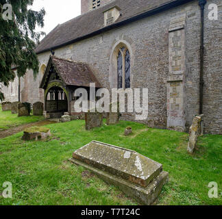 L'église St Laurence, Longney, Berkeley Vale, Gloucestershire Banque D'Images