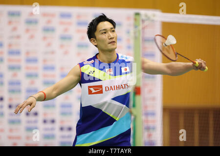 Tokyo, Japon. 8 mai, 2019. Kento Momota (JPN) Badminton : session de formation de l'équipe nationale du Japon à Tokyo, au Japon . Credit : YUTAKA/AFLO SPORT/Alamy Live News Banque D'Images